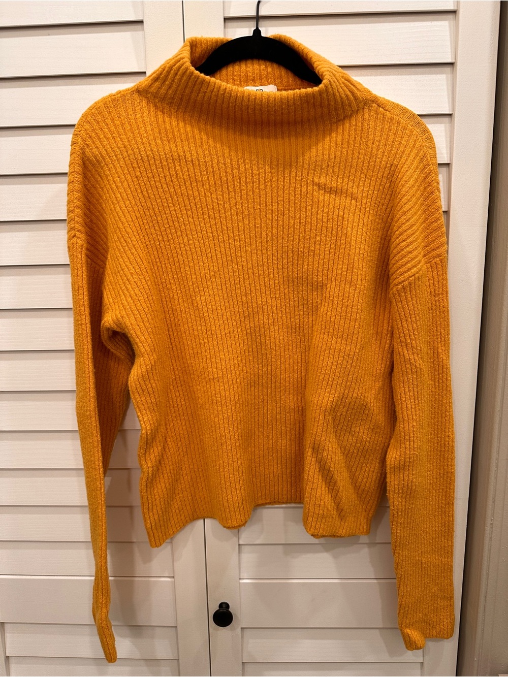 Women’s Cozy Turtleneck Sweater - Mustard BP size Small Nordstrom